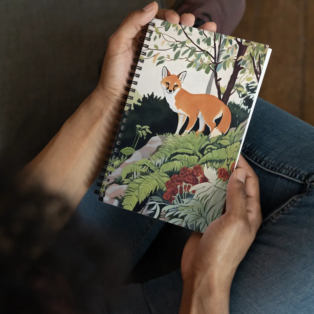 Forest Fox 
 Spiral Notebook | 140 pages