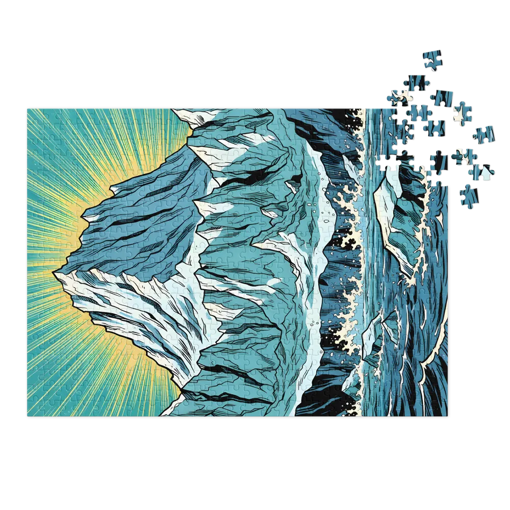 Glacial Sunburst