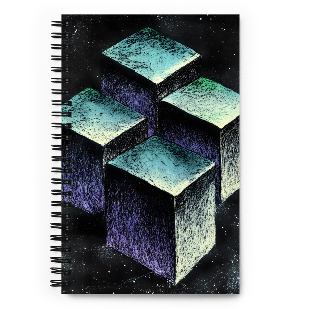 Interstellar Cubes 
 Spiral Notebook | 140 pages