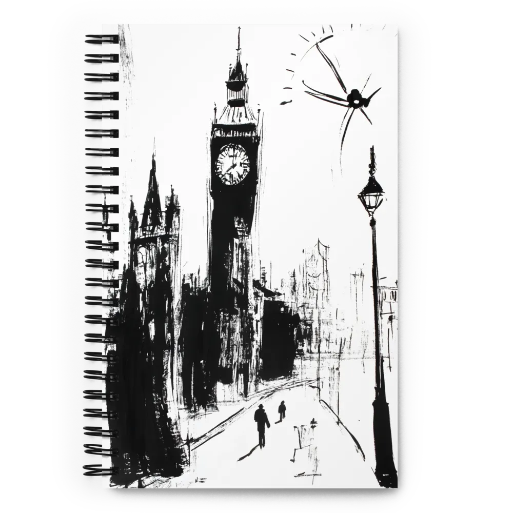 Clock Tower in Motion