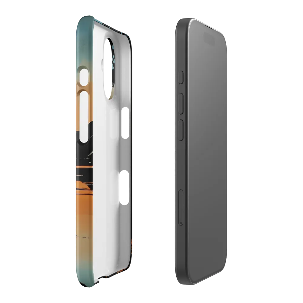 Twilight Coast Silhouette 
 iPhone 12 | Snap Case