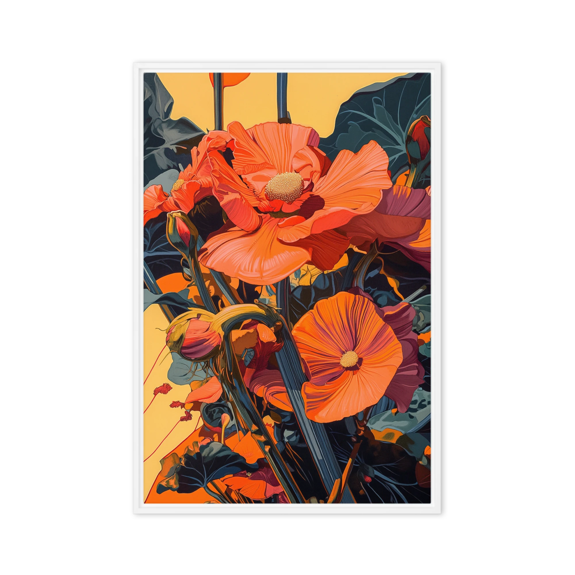 Vibrant Poppy Bloom | Art Print