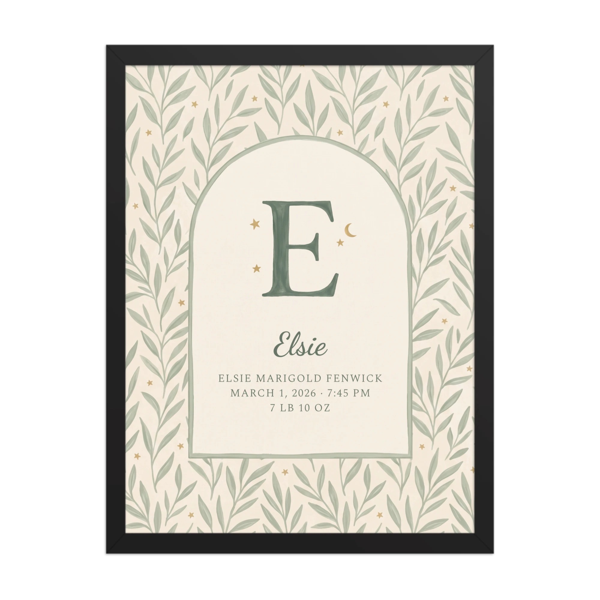 Boho Initial