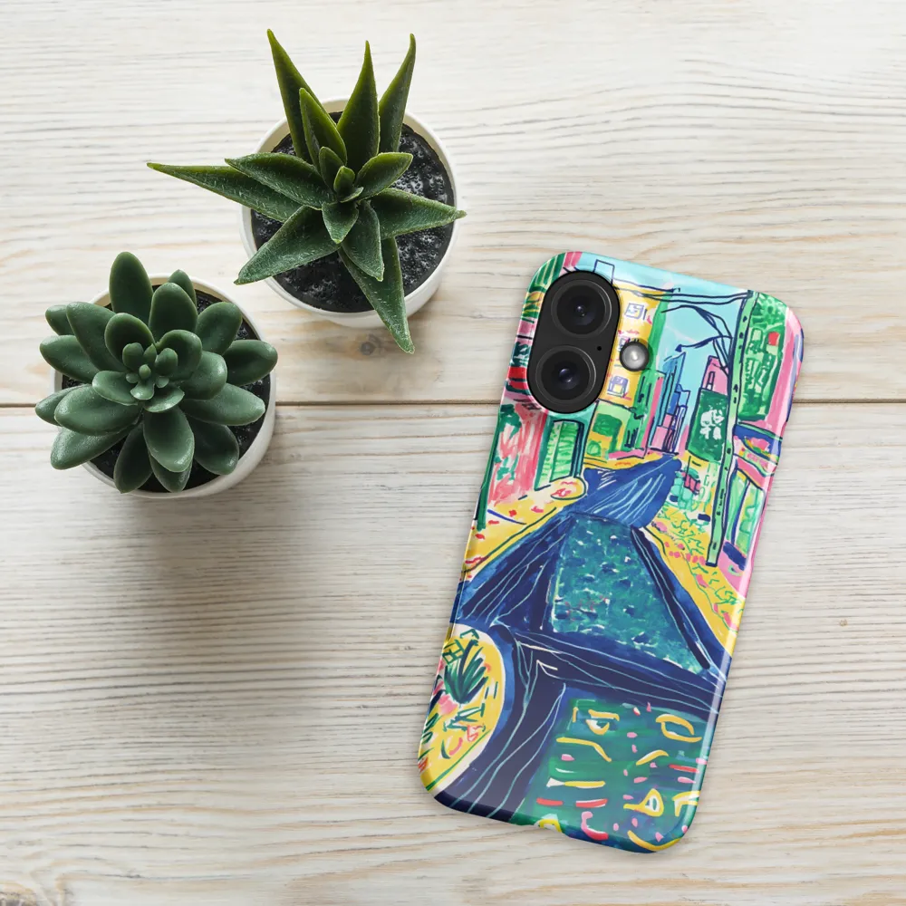 Fauvist City Alley 
 Samsung Galaxy S21 Ultra | Snap Case