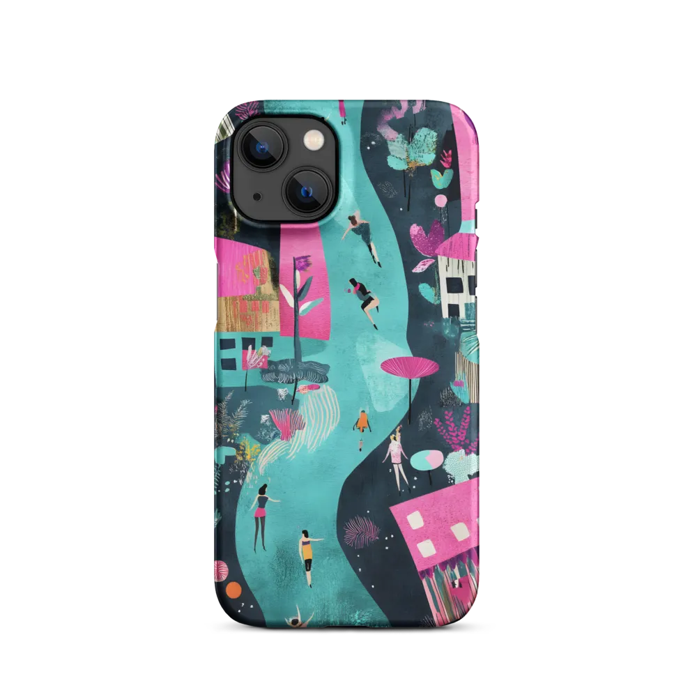 Whimsical Journey Through a Vibrant Landscape | Phone Case