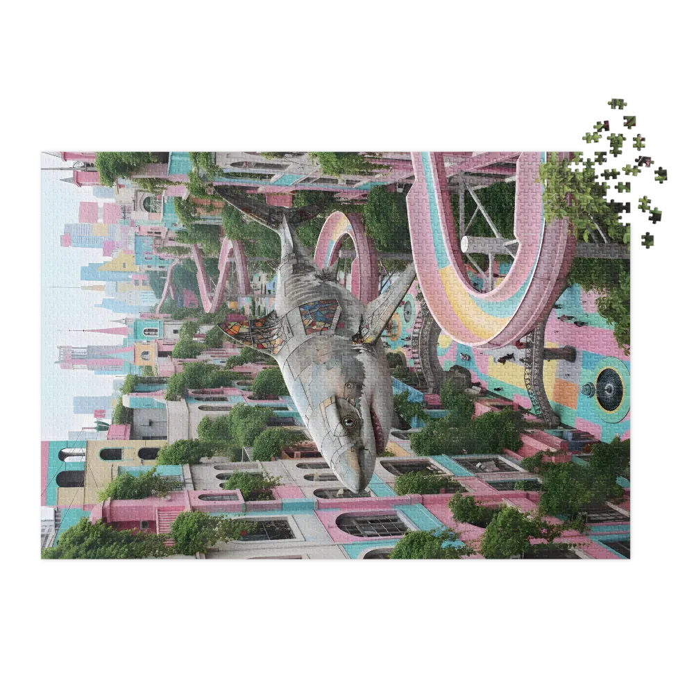 Pastel City Shark