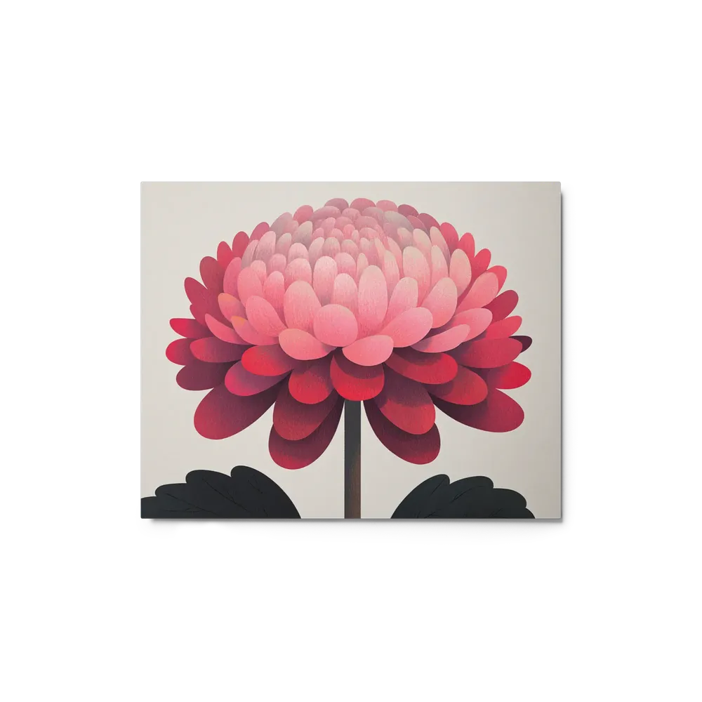 Crimson Chrysanthemum | Art Print