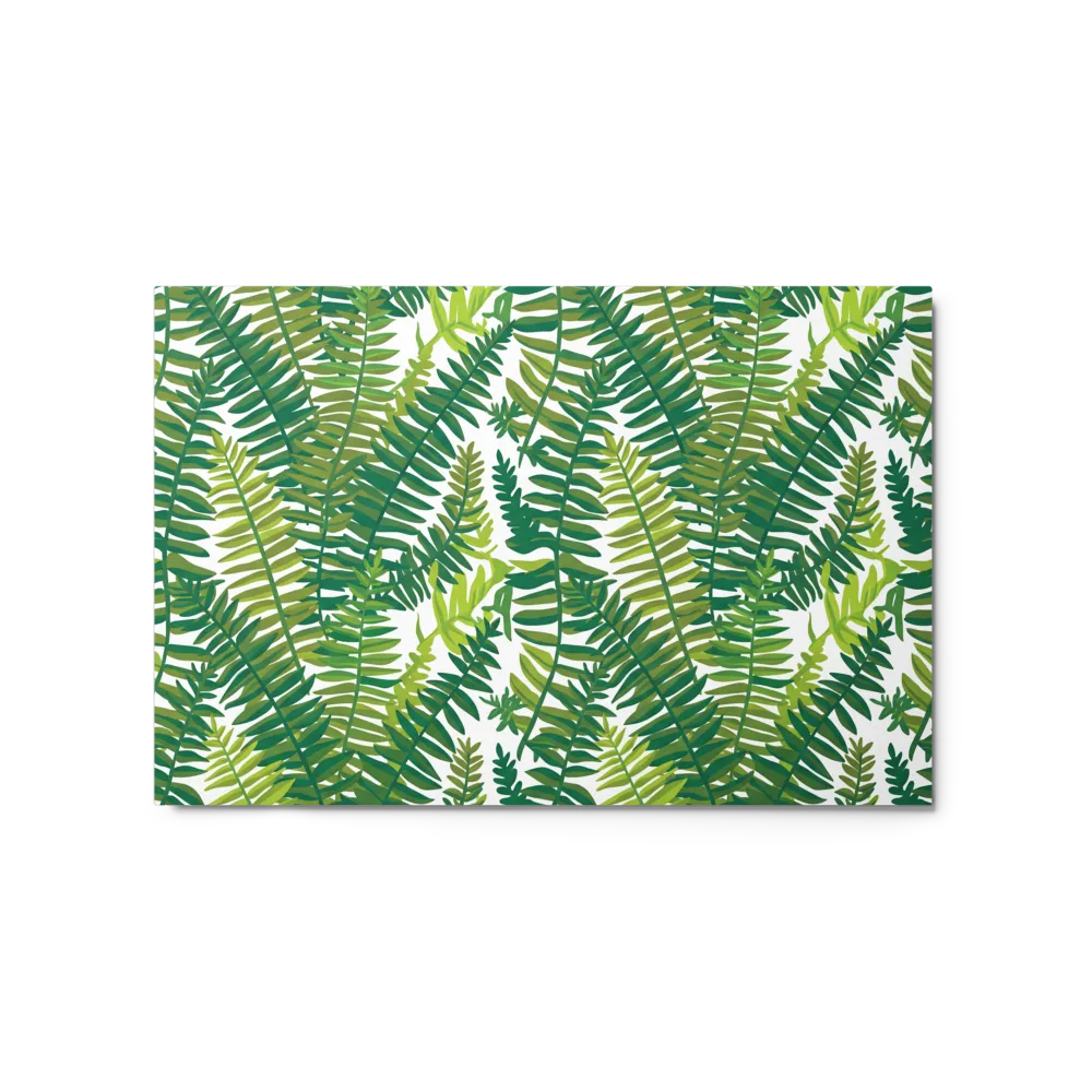 Verdant Fern Dance 
 Poster with Red oak Frame | 20″x 30″