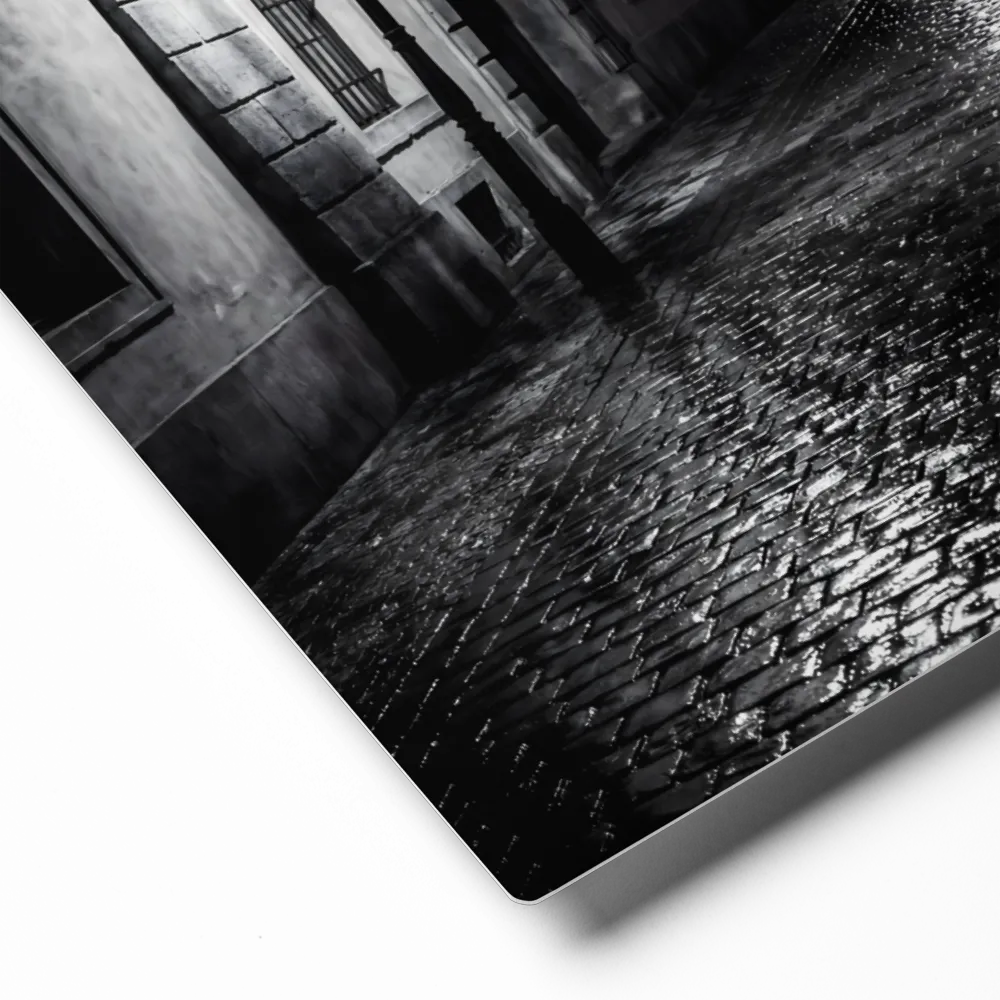 Solitary Stroll 
 Poster with Black Frame | 20″x 30″