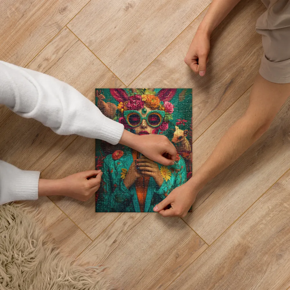 Flora and Fauna Fantasia 
 Jigsaw Puzzle