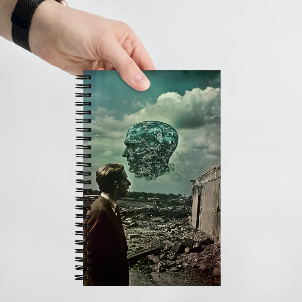 Echoes of a Fragmented Mind 
 Spiral Notebook | 140 pages