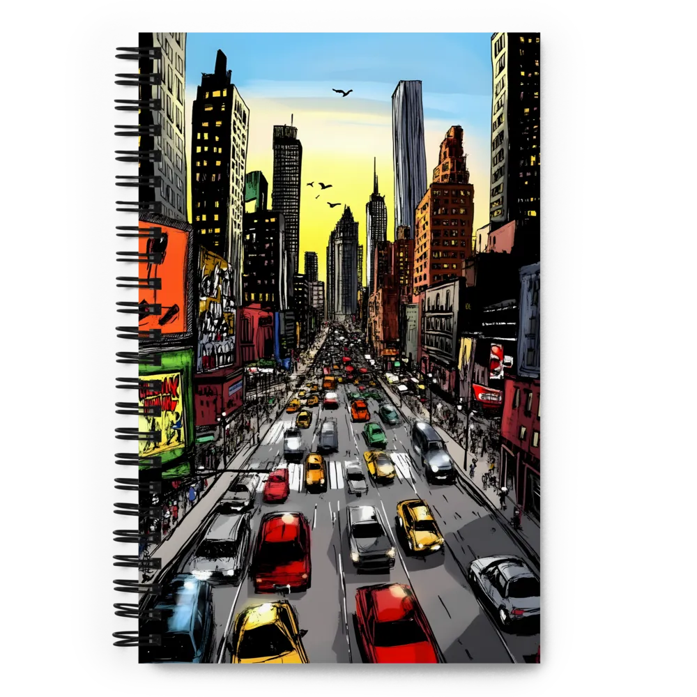 Urban Rhythm 
 Spiral Notebook | 140 pages