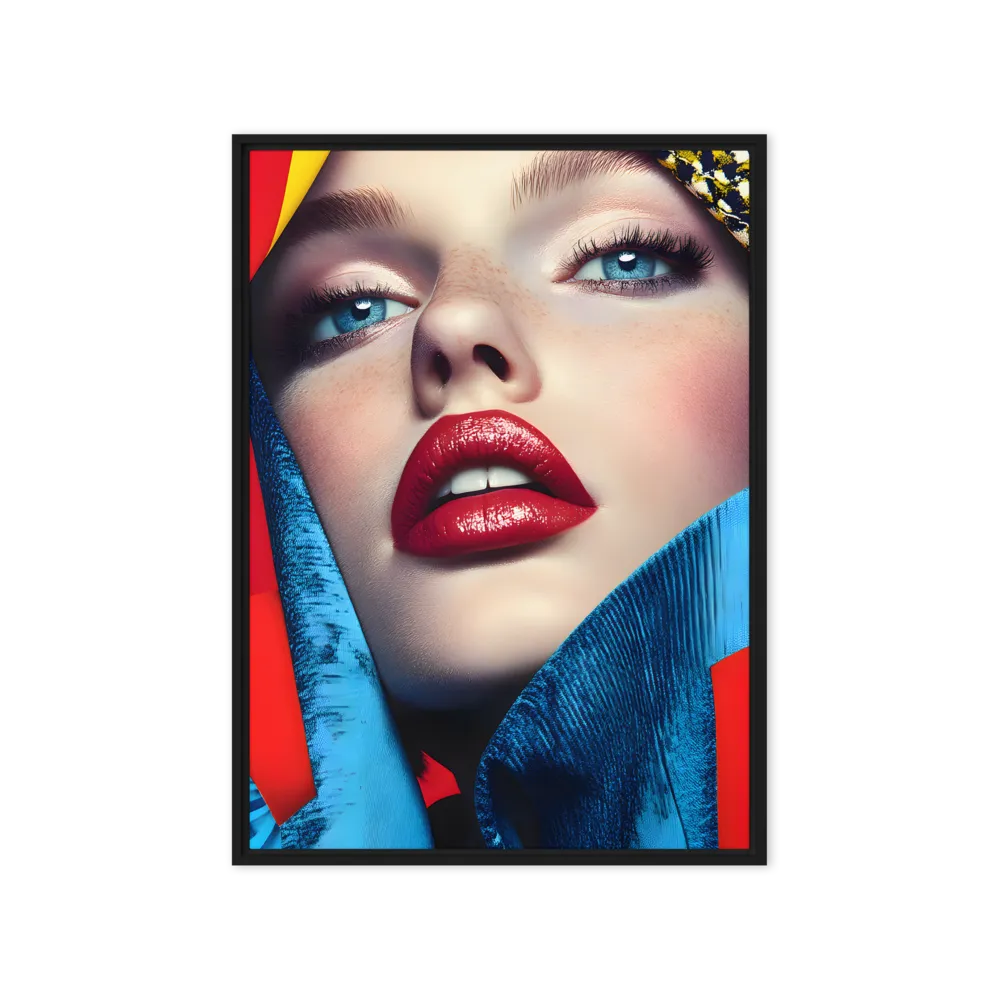 The Colorful Gaze | Art Print