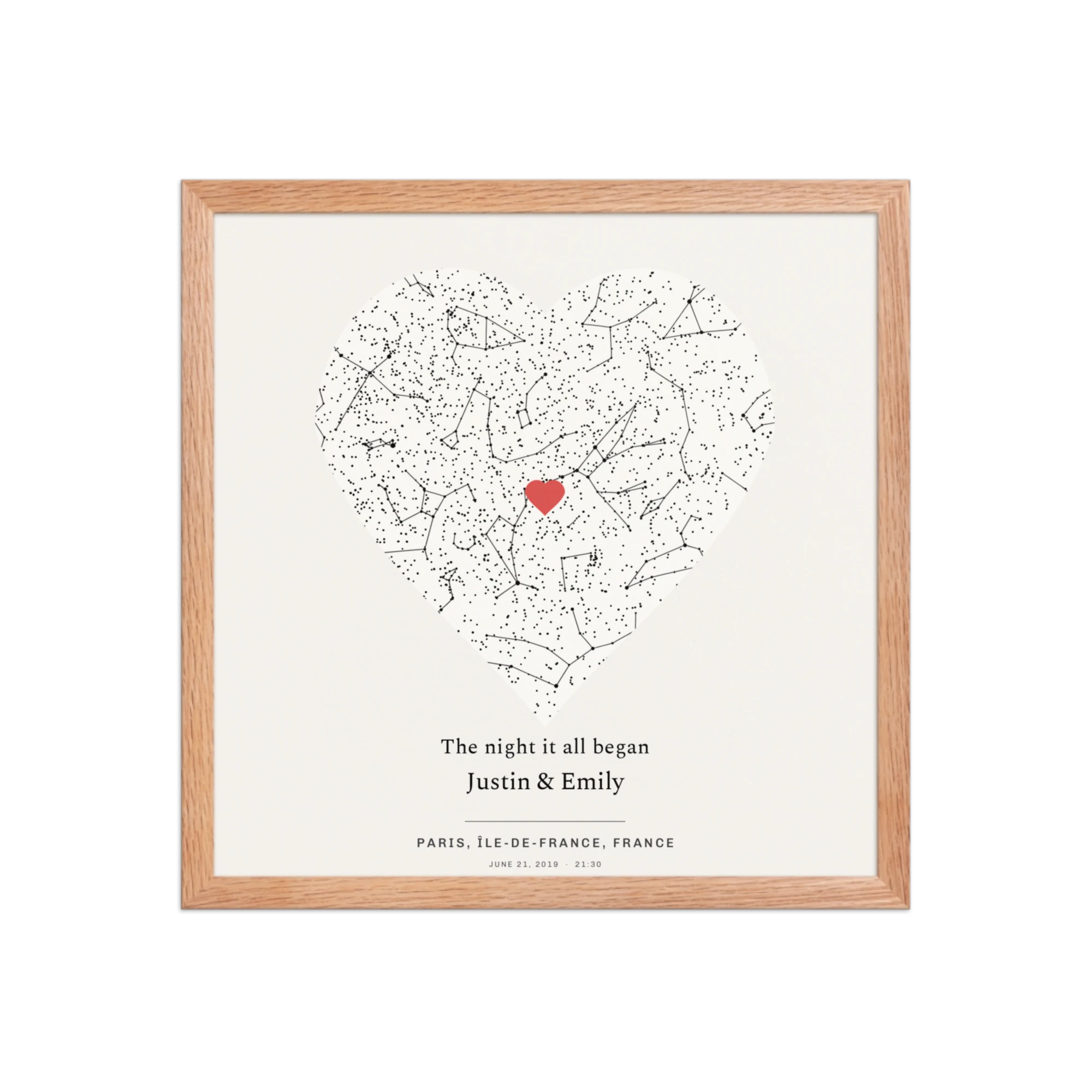 Star Map — Heart