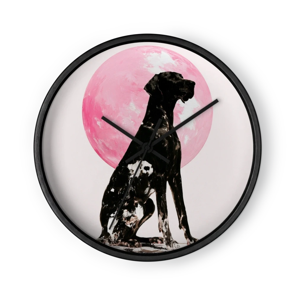 Dog under Pink Moon