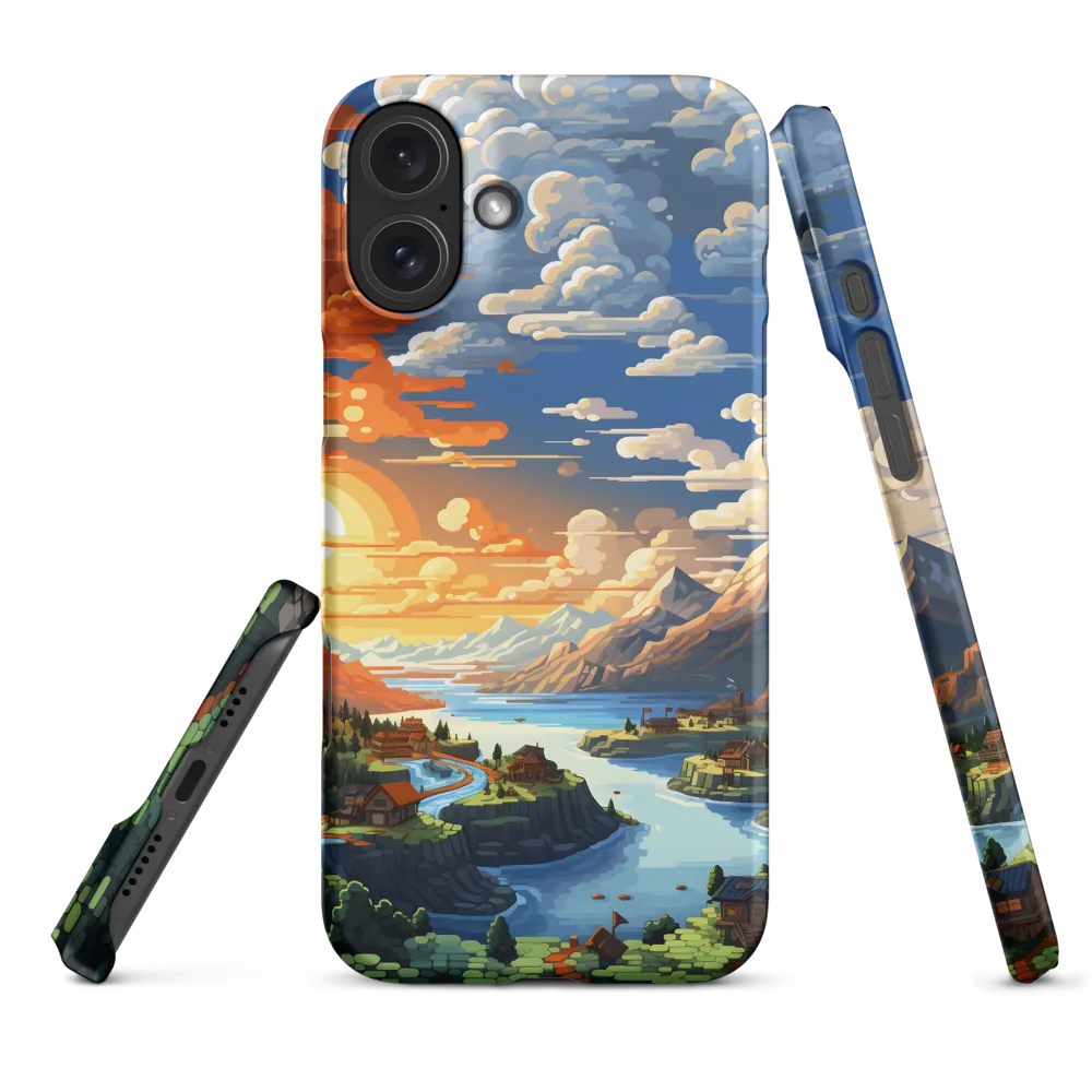 Serene Sunset Landscape | Phone Case