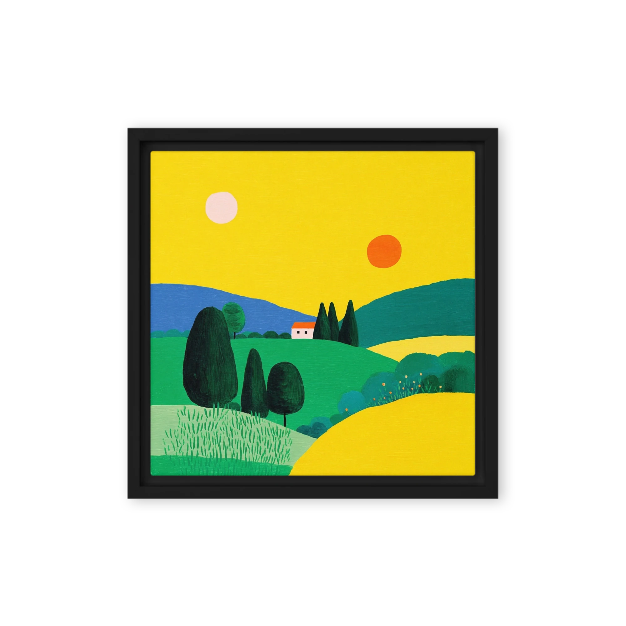 Two Suns Over Tuscany