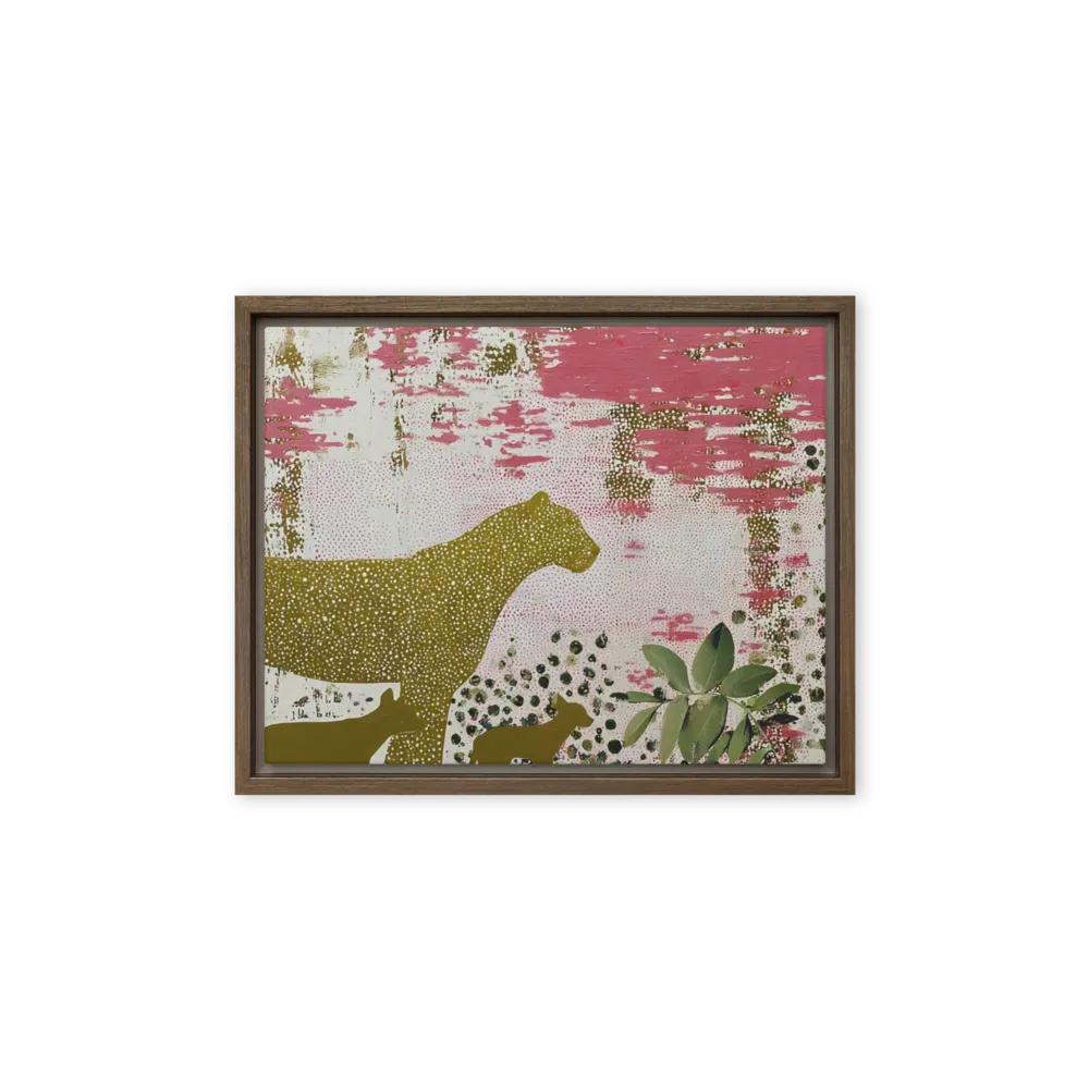 Maternal Instincts in the Wild 
 Metal Print | 12″x 12″