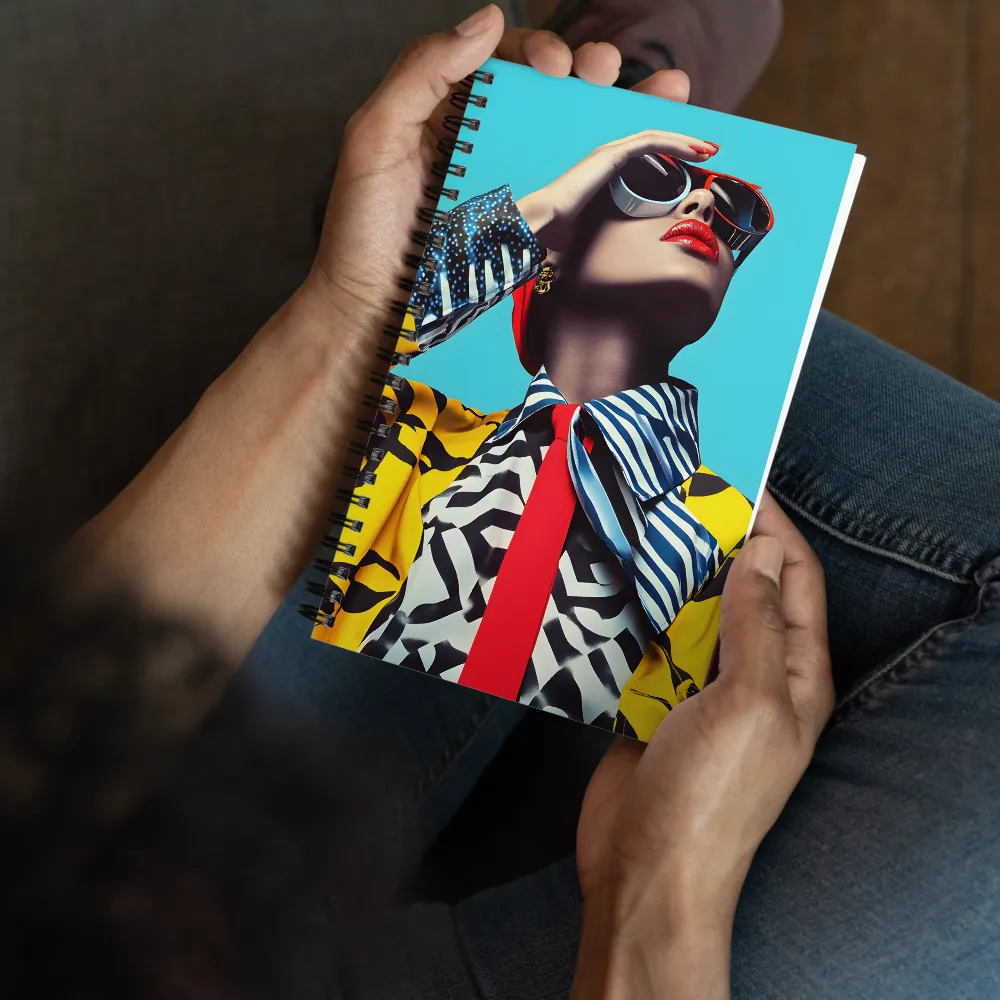 Chic Confidence in Bold Patterns
