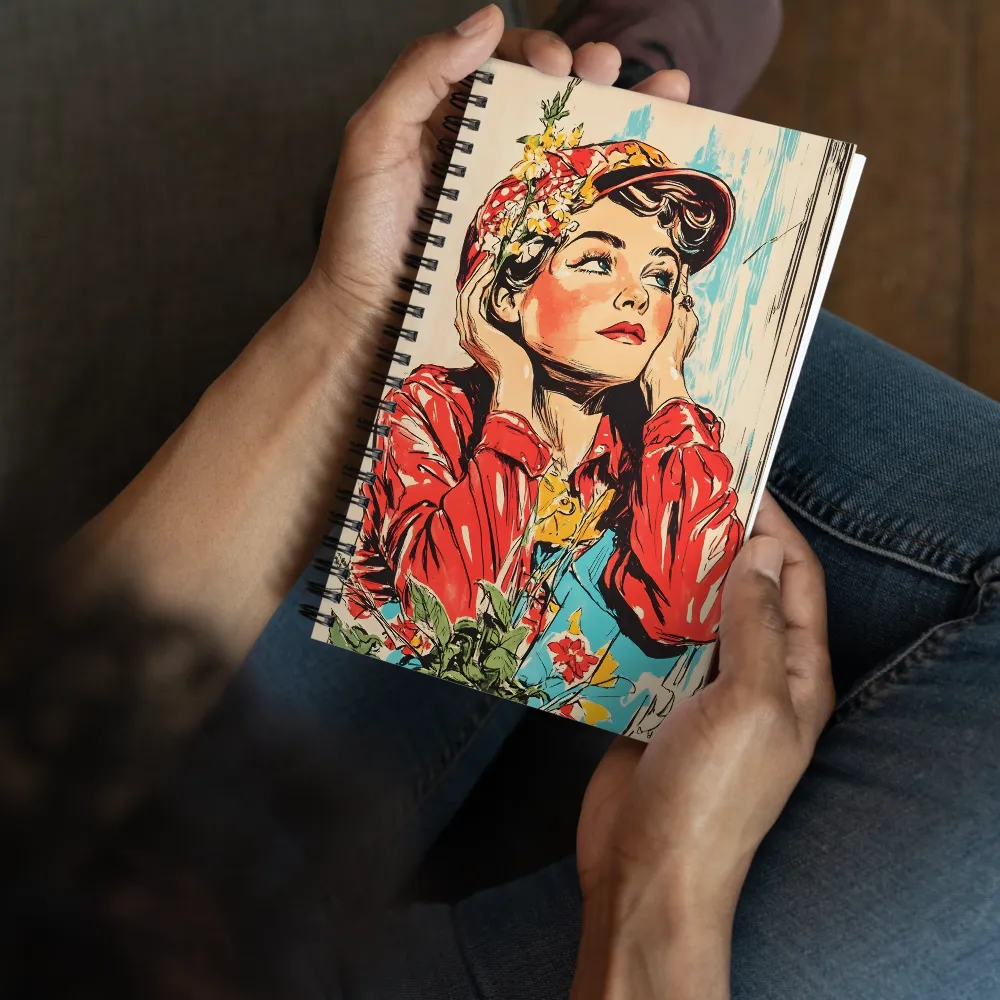 Pensive Gaze 
 Spiral Notebook | 140 pages