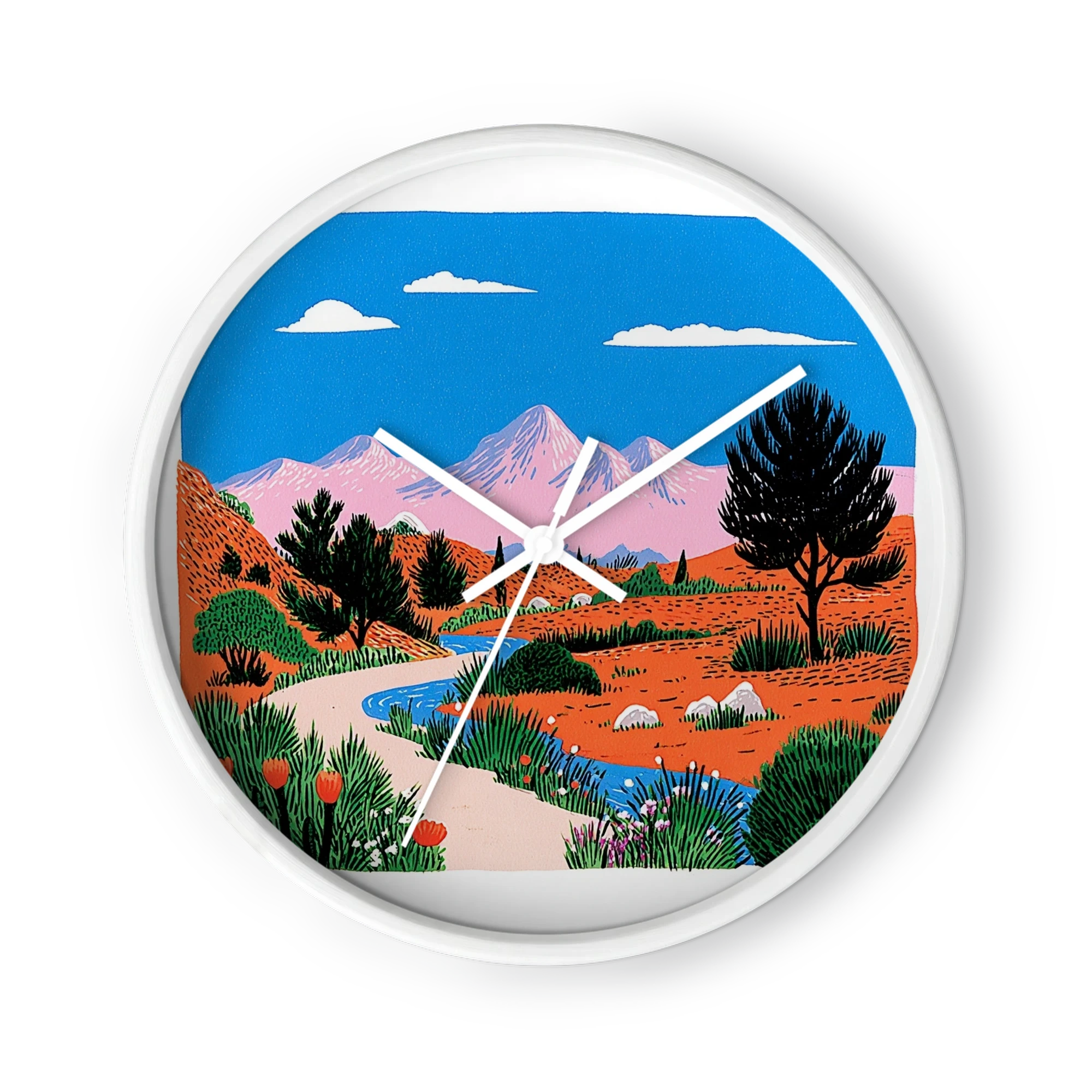 Pink Peaks Desert Path