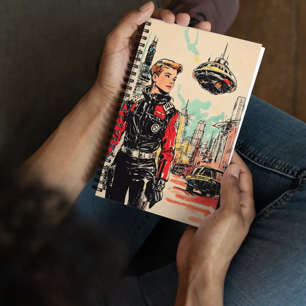 Urban Frontier Explorer 
 Spiral Notebook | 140 pages