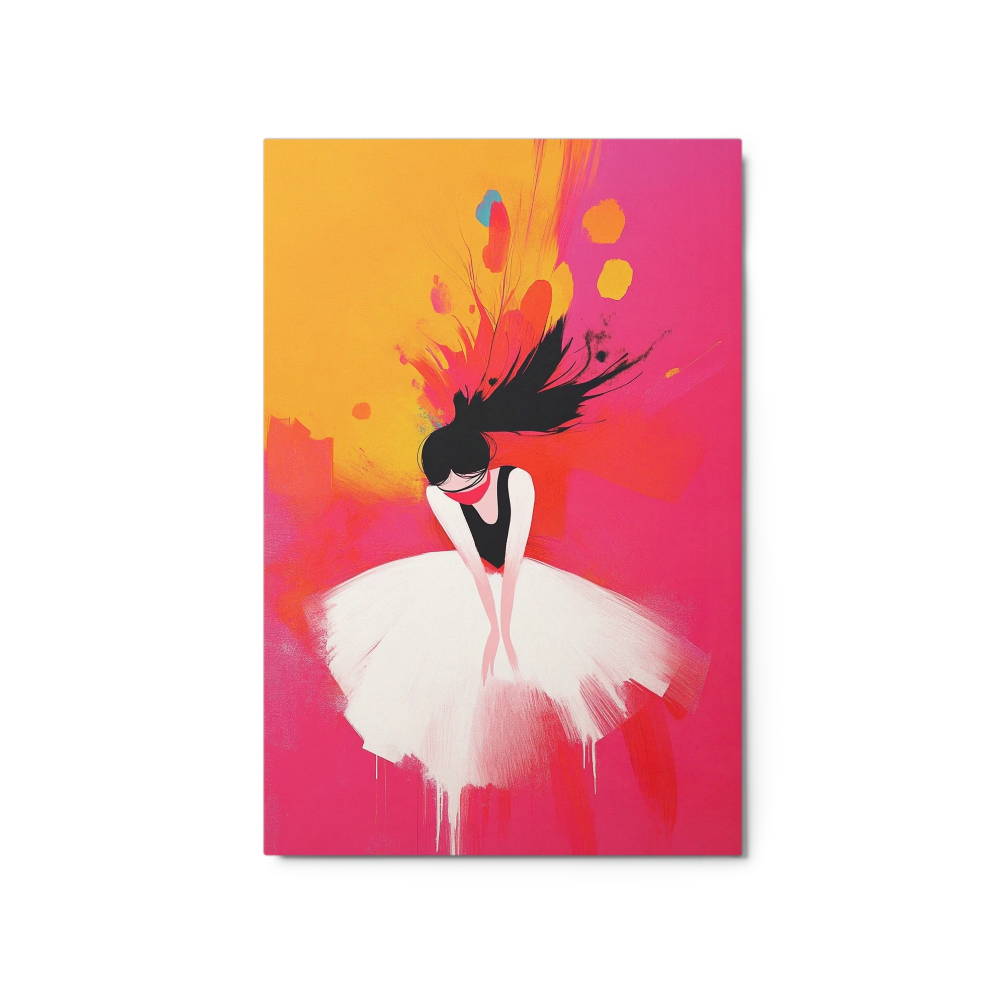 Abstract Ballerina Dance Art