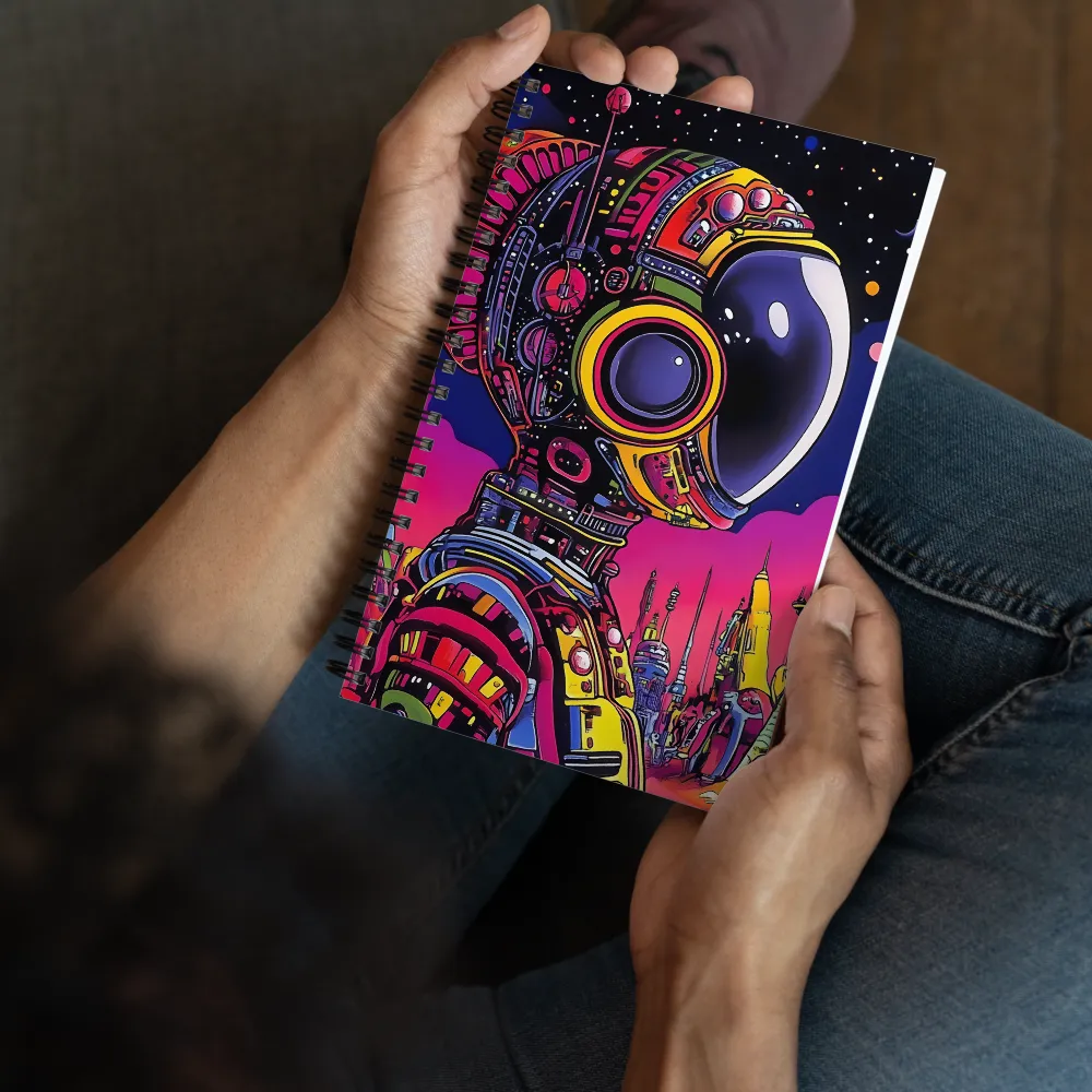 Cosmic Odyssey 
 Spiral Notebook | 140 pages