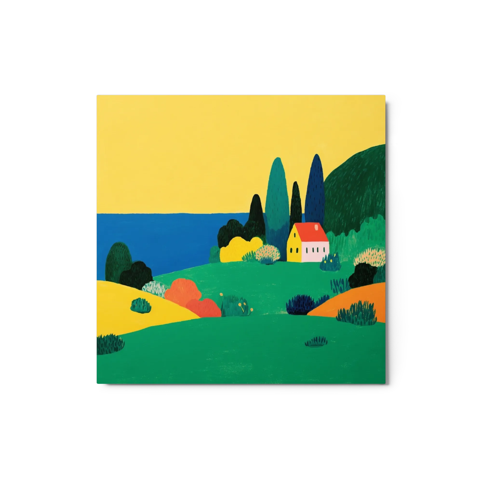 Cottage by the Blue Sea