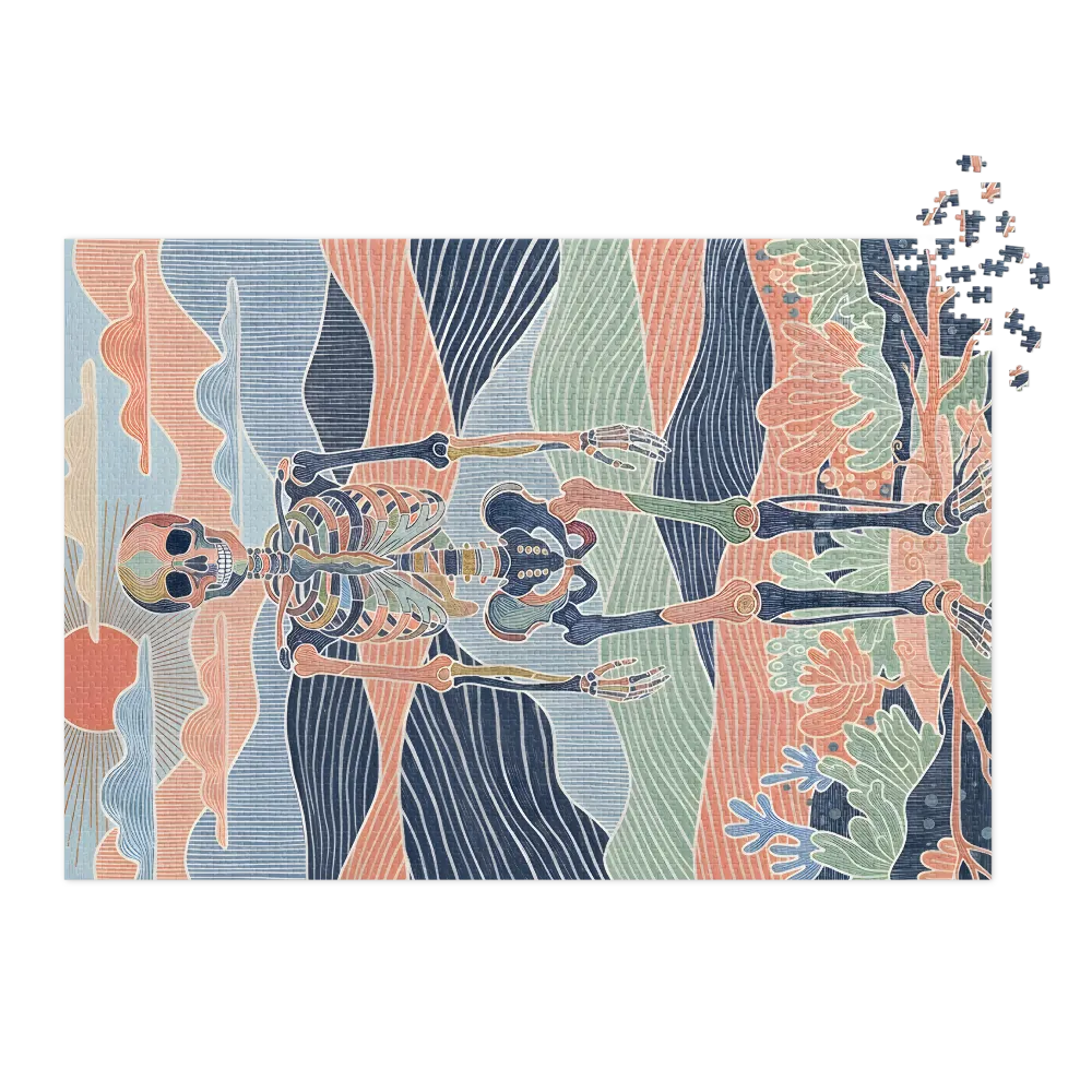 Pastel Skeleton