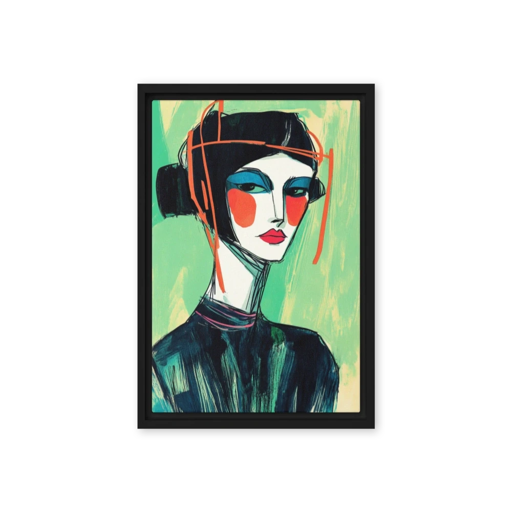 Stylized Portrait of a Woman
