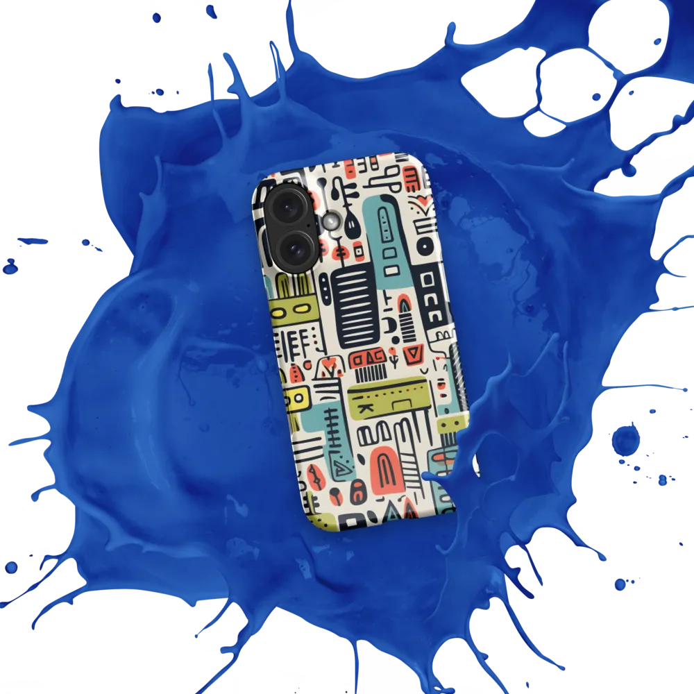 Urban Abstract Circuitry 
 iPhone 15 Pro Max | MagSafe® Tough Case