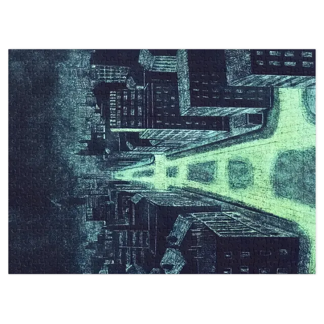 Surreal Cityscape Drawing | Jigsaw Puzzle (252/520 pieces)