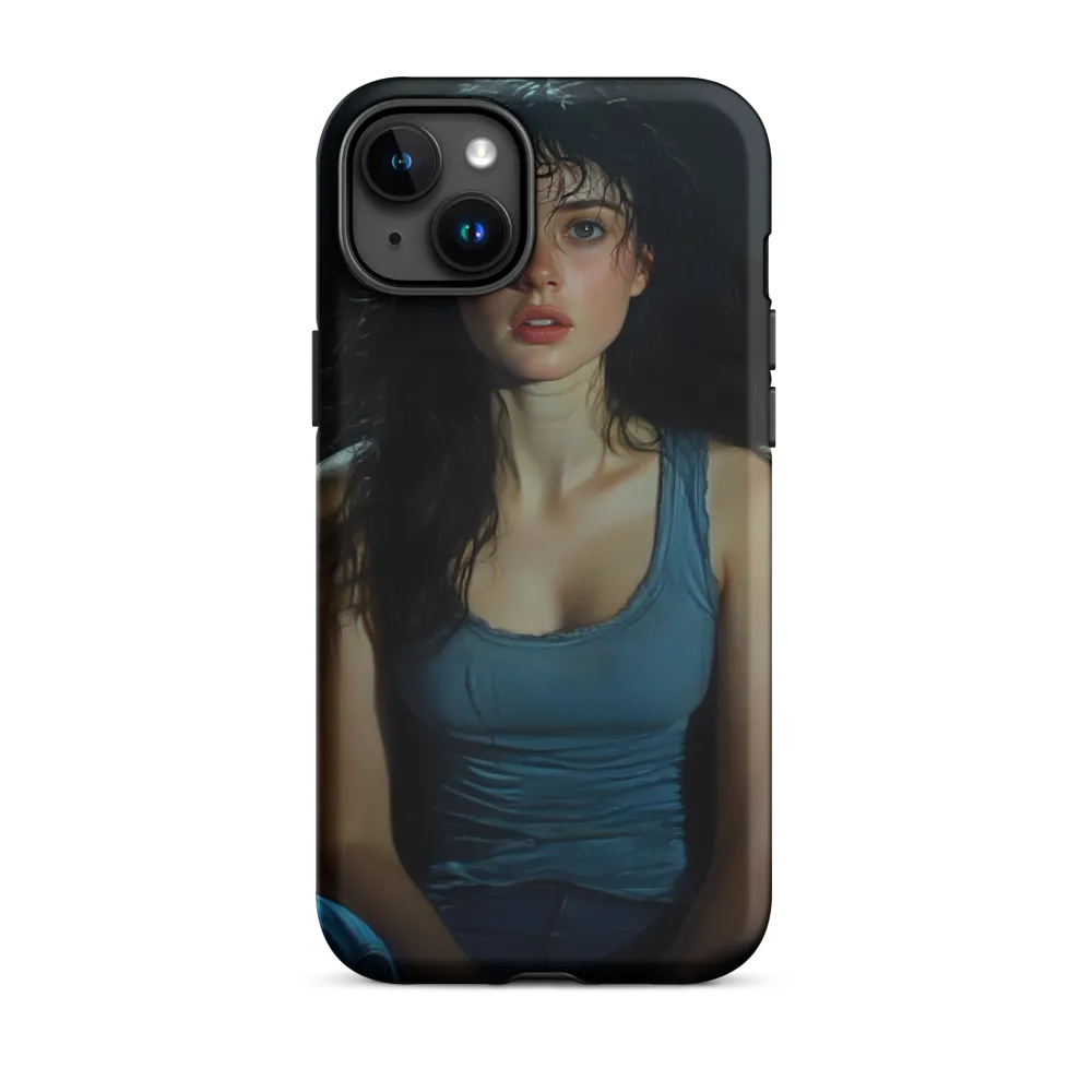 Realistic Oil Portrait of Woman | Phone Case