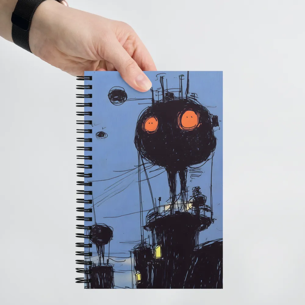 Watchful Horizon 
 Spiral Notebook | 140 pages