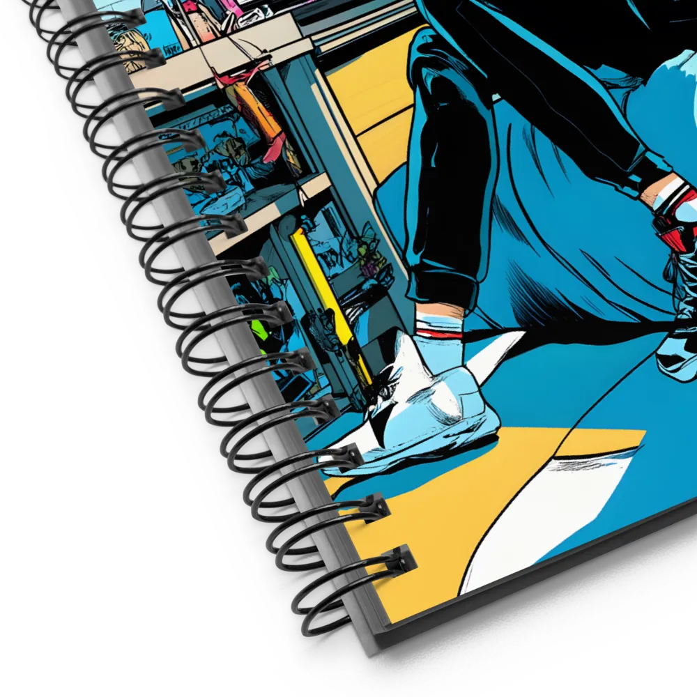 Urban Solitude: A Digital Era 
 Spiral Notebook | 140 pages