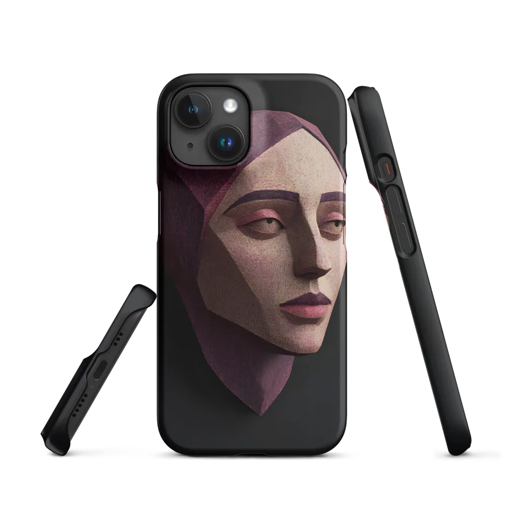 Abstract Female Portrait Sculpture | Phone Case
