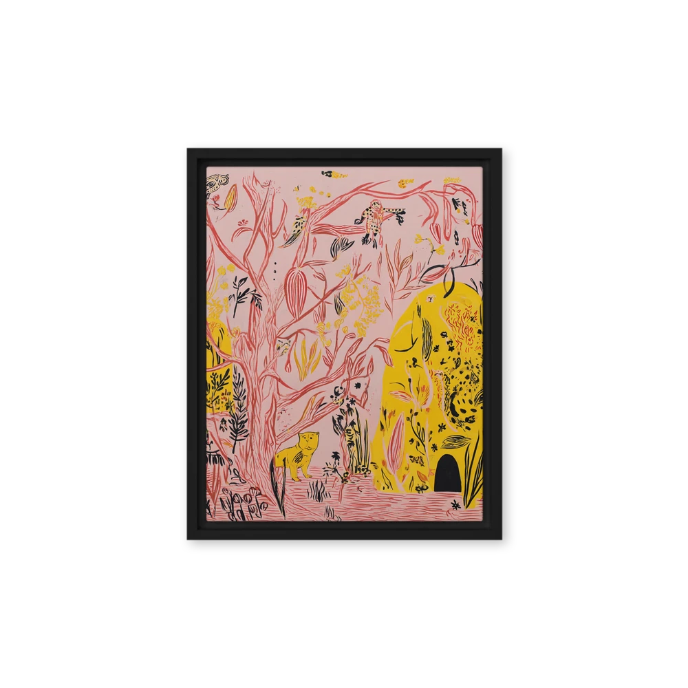 Jungle Creatures Haven | Art Print