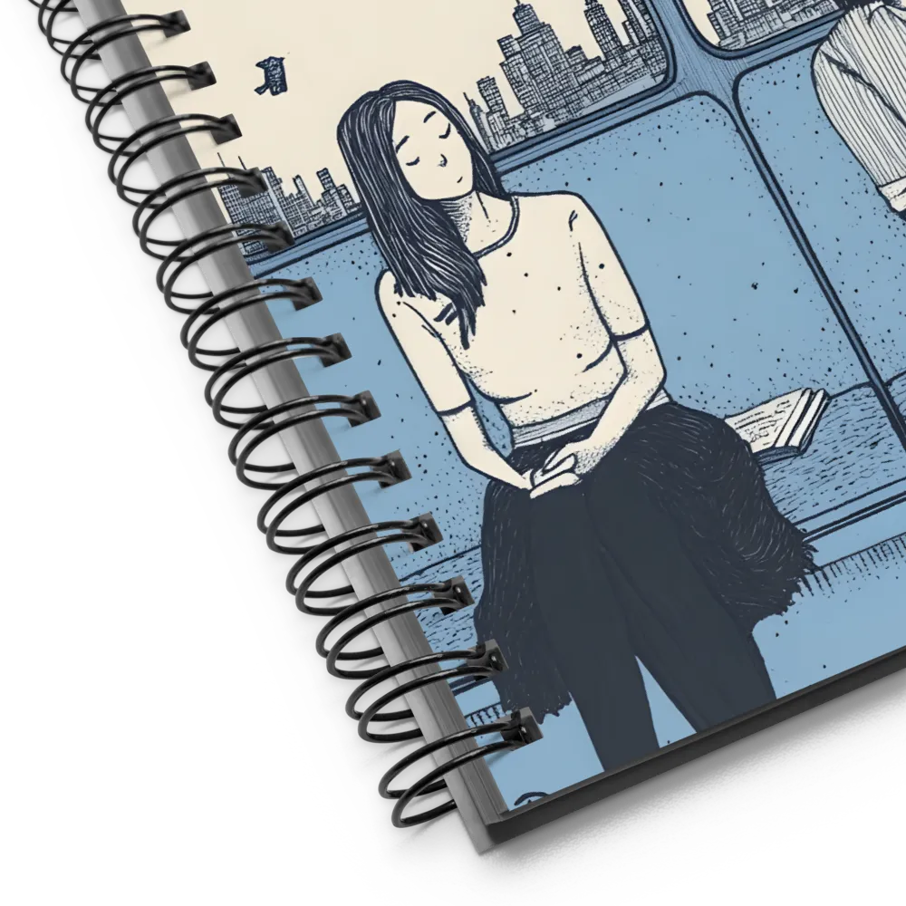 The Urban Commute 
 Spiral Notebook | 140 pages