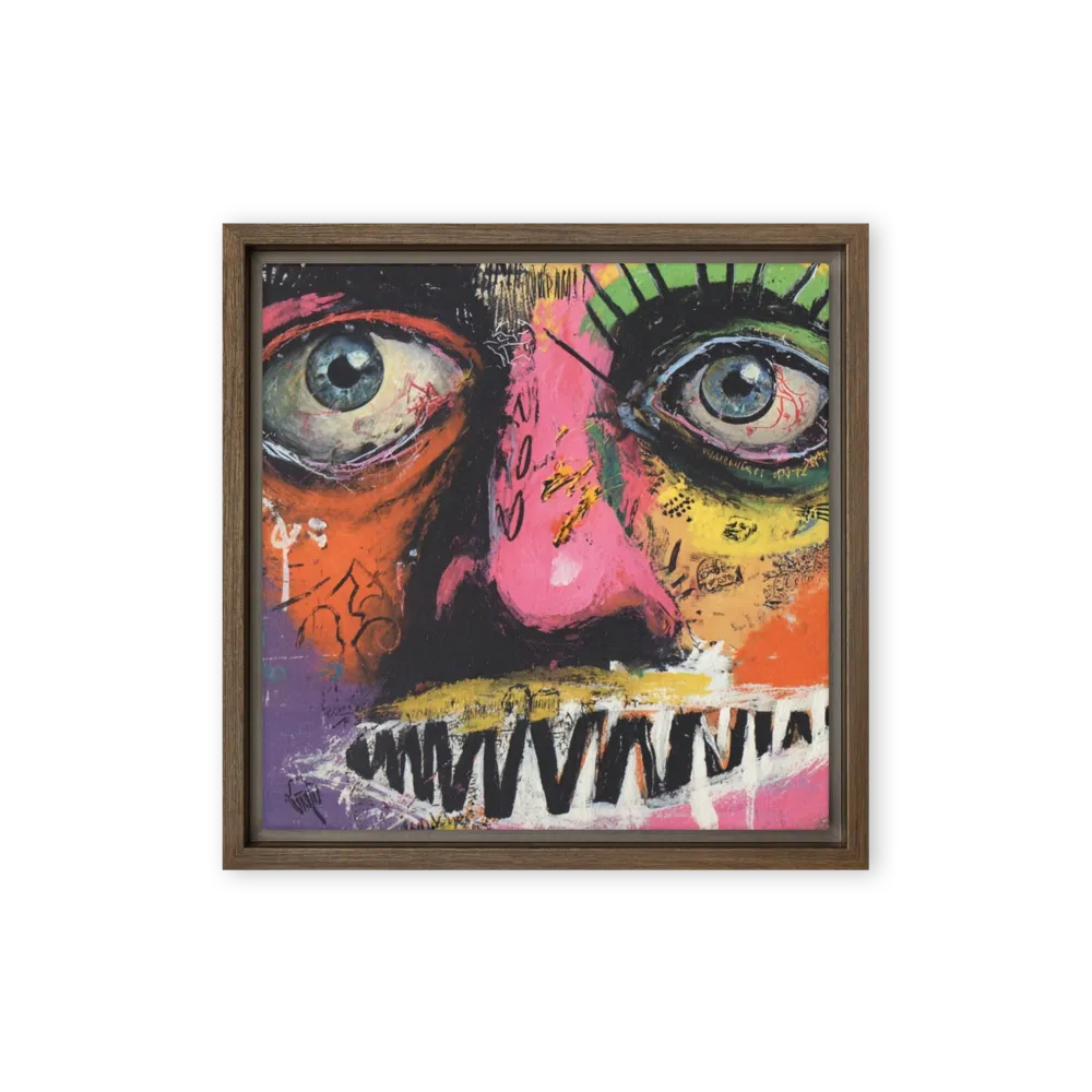 Raw Expression Face | Art Print