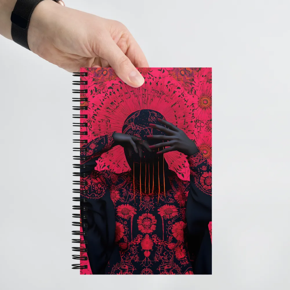 The Glimmering Veil 
 Spiral Notebook | 140 pages