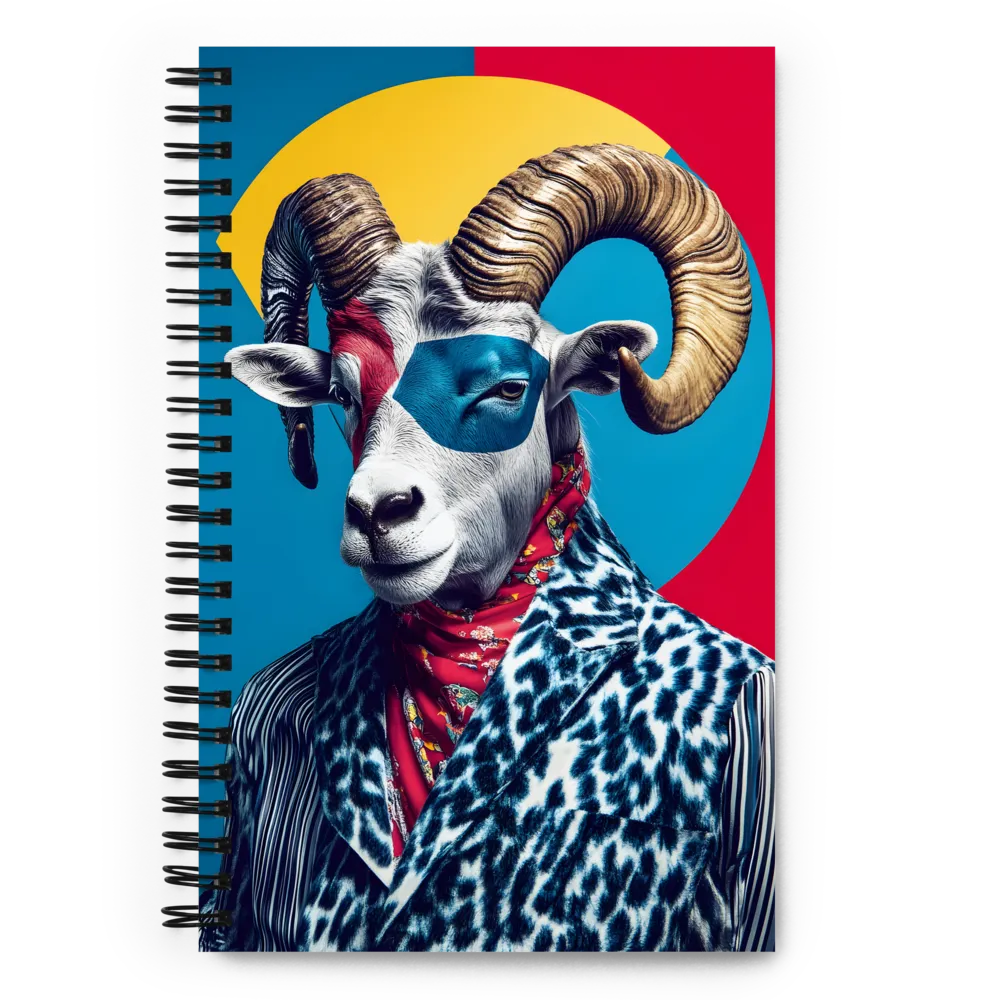 The Avant-Garde Ram 
 Spiral Notebook | 140 pages