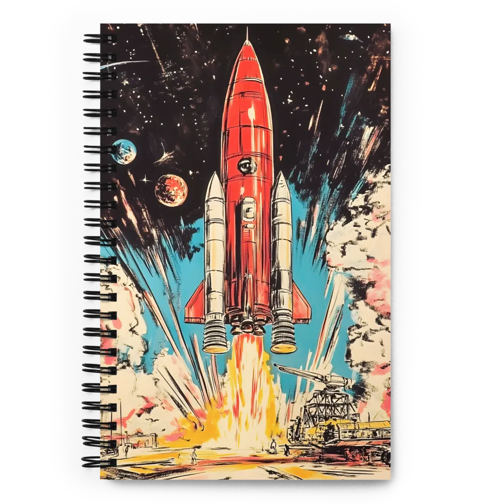Cosmic Ascent 
 Spiral Notebook | 140 pages