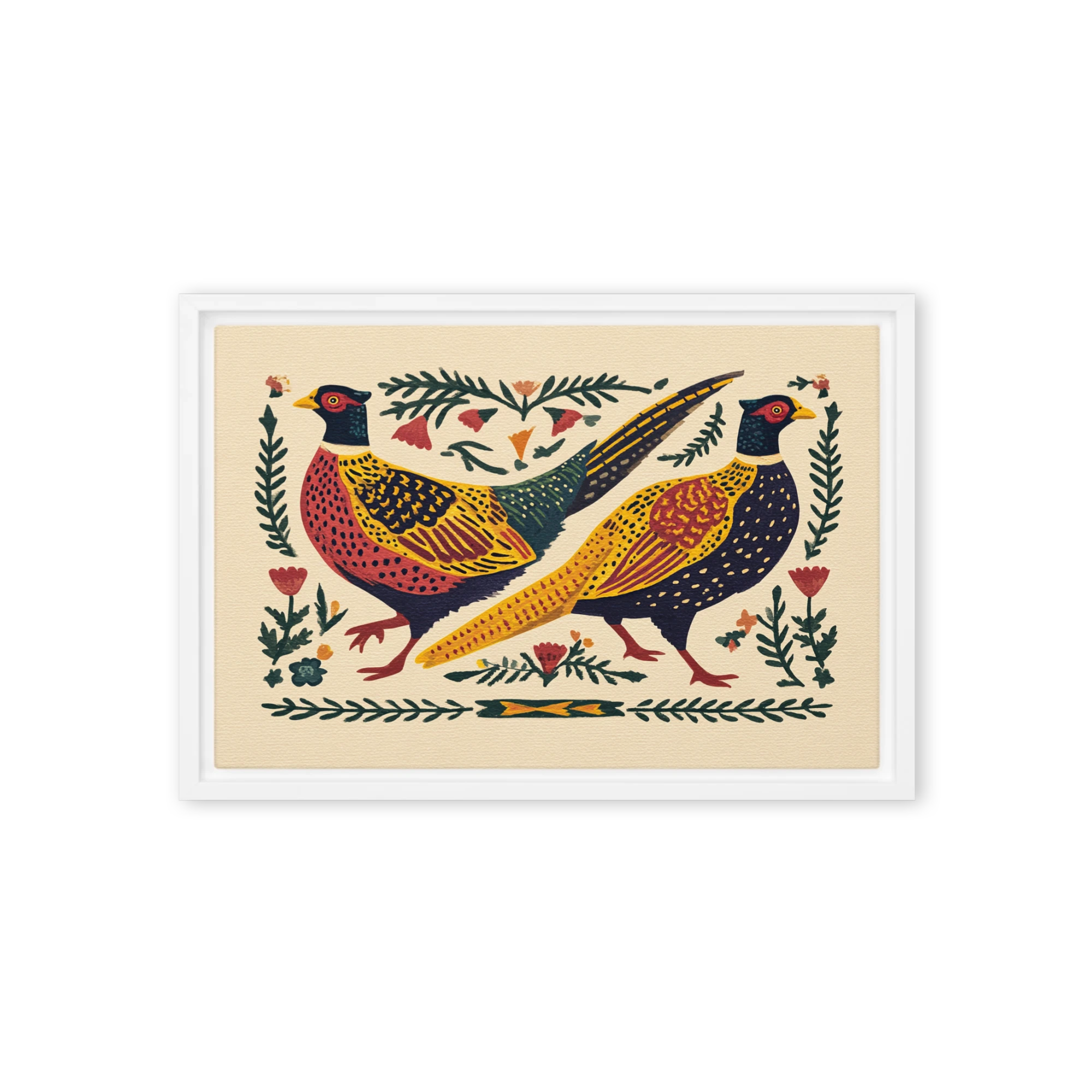 The Golden Pheasants | Art Print