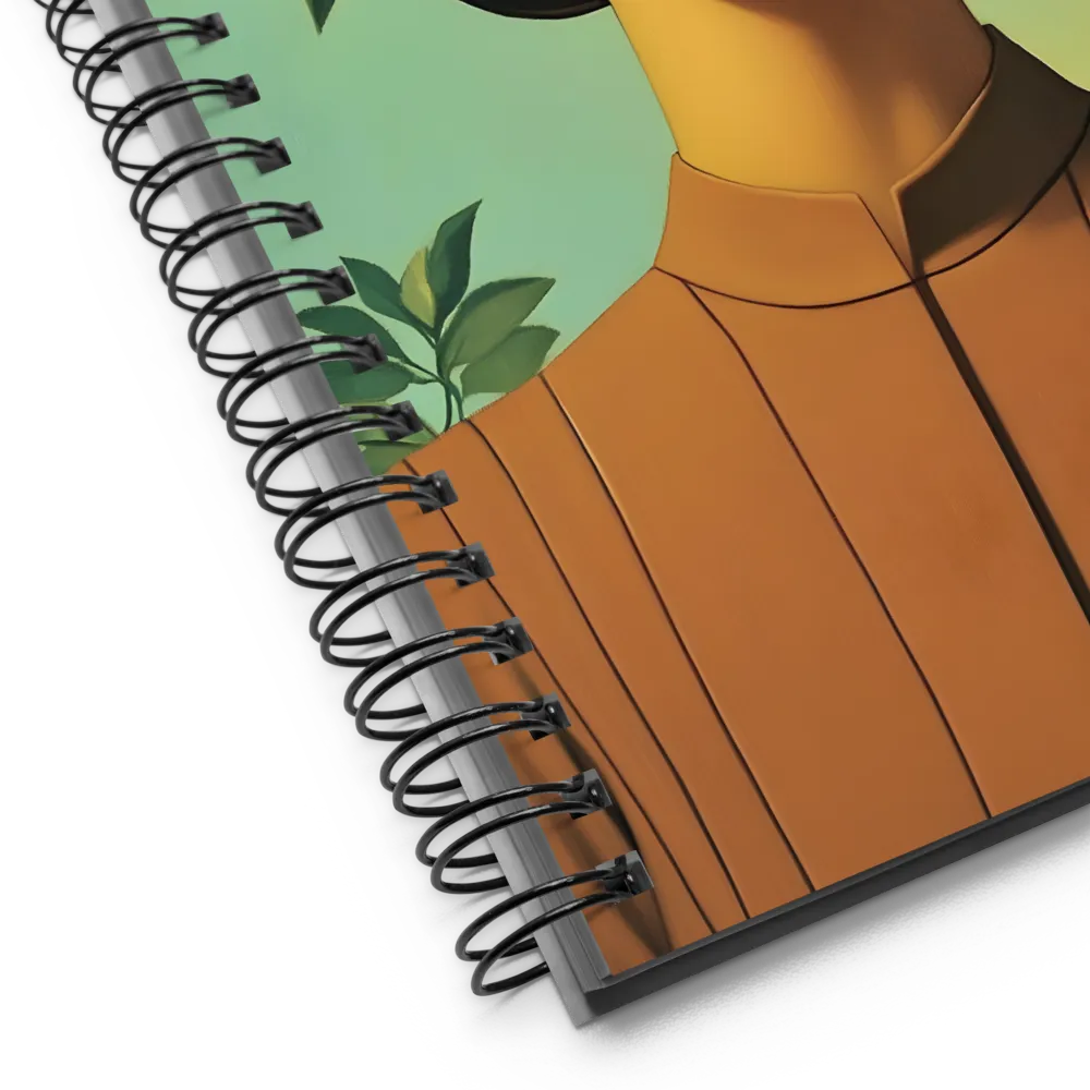 Serene Bloom 
 Spiral Notebook | 140 pages