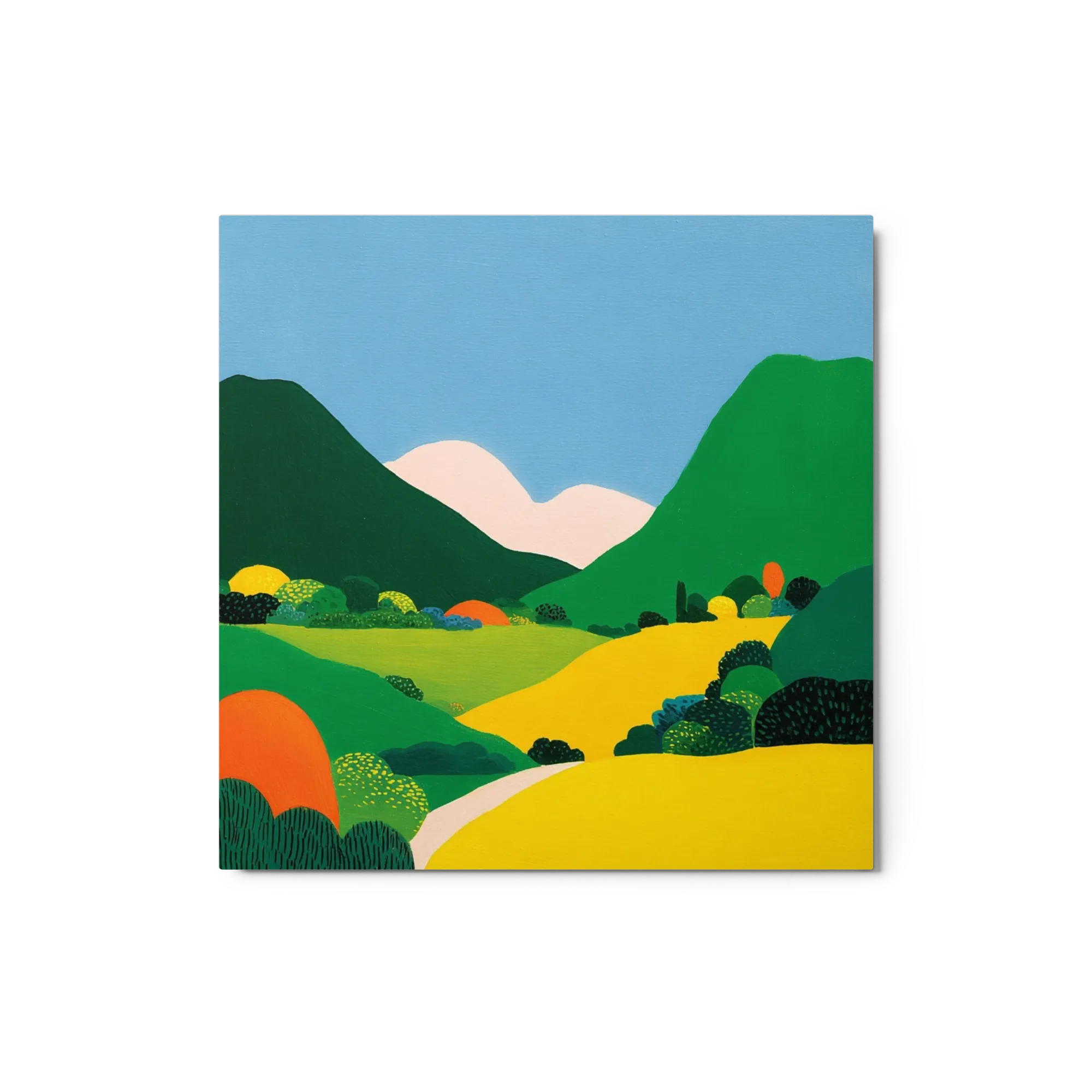 Glooiende Groene Heuvels