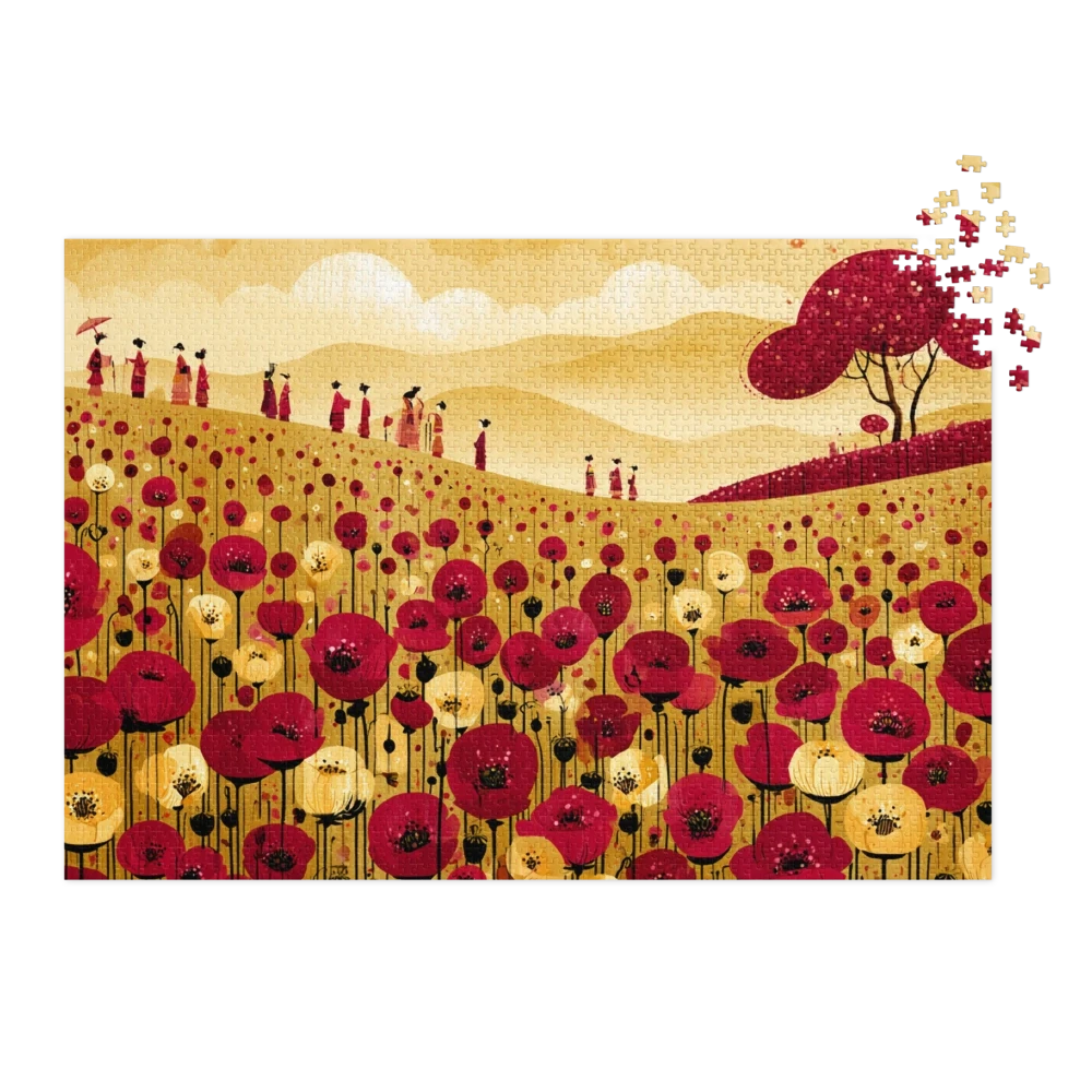 Journey Through Poppies | Jigsaw Puzzles