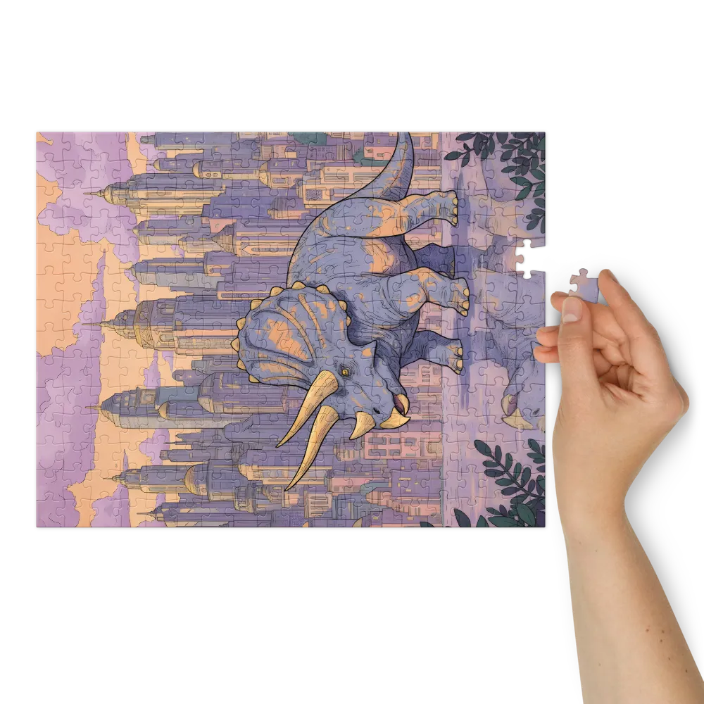 Urban Triceratops | Jigsaw Puzzles