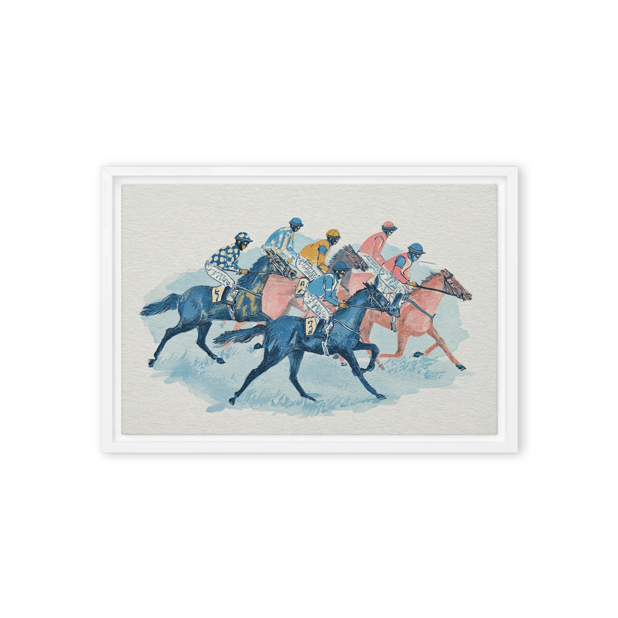 The Derby Sprint | Art Print
