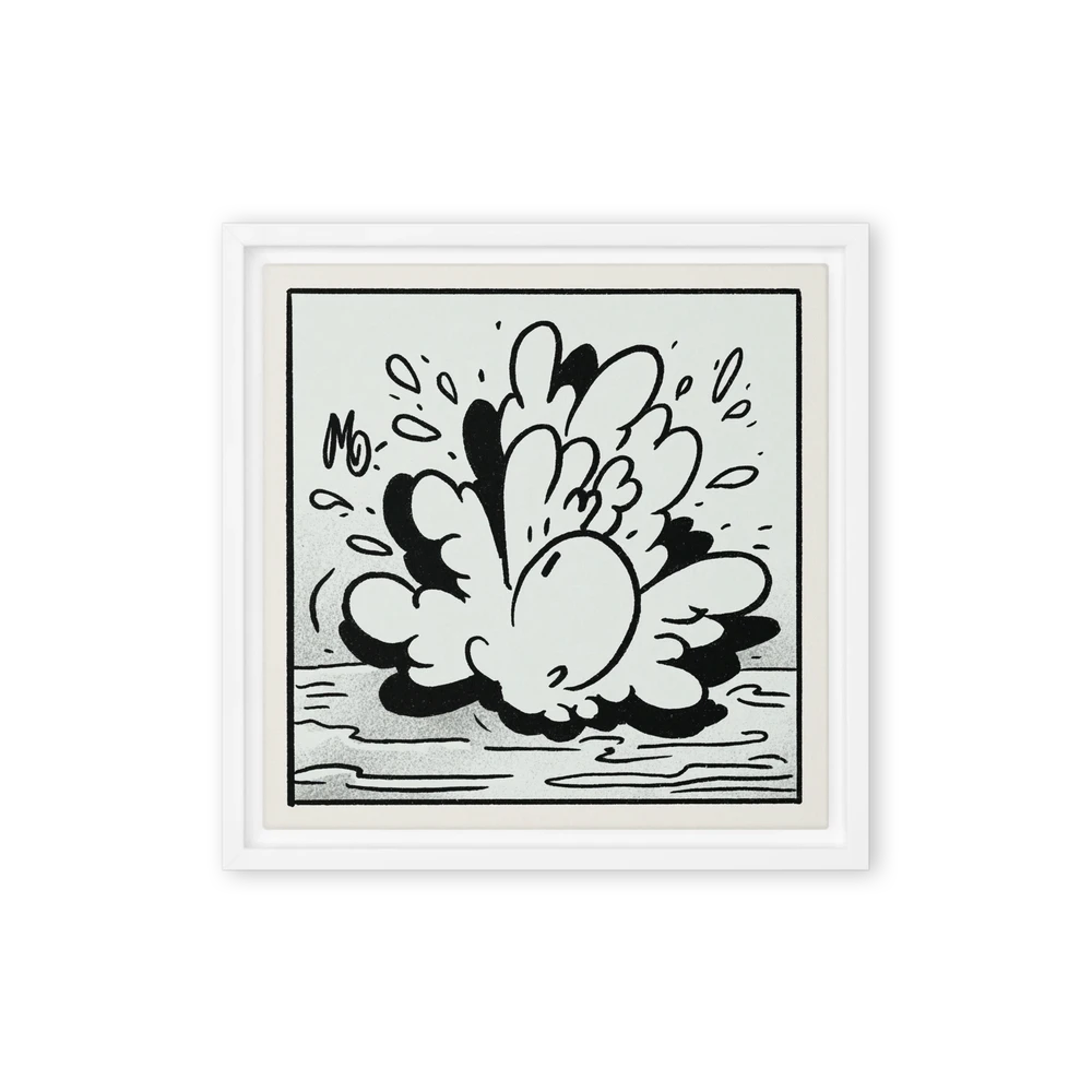 Dynamic Water Splash | Art Print
